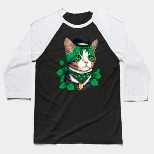 Cat Lover Cat Owner Ready For St. Patrick's Day Festival Baseball T-Shirt